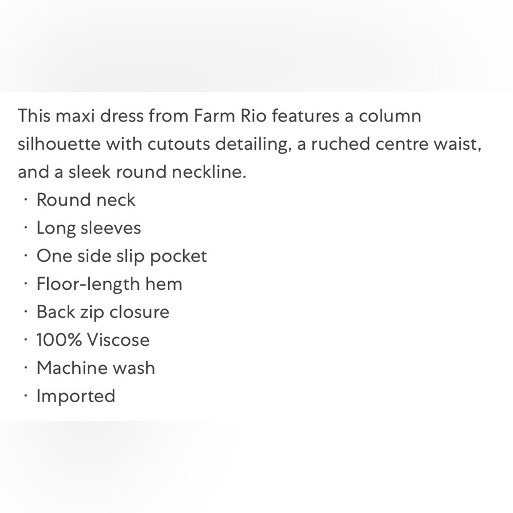 FARM Rio Cutout Sheath Column Silhouette Maxi Dress NWT XXS Cobalt Blue - Picture 3 of 12